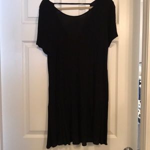 Casual black mini dress (Lush)